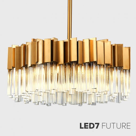 Loft Industry Modern - Facet VX Chandelier